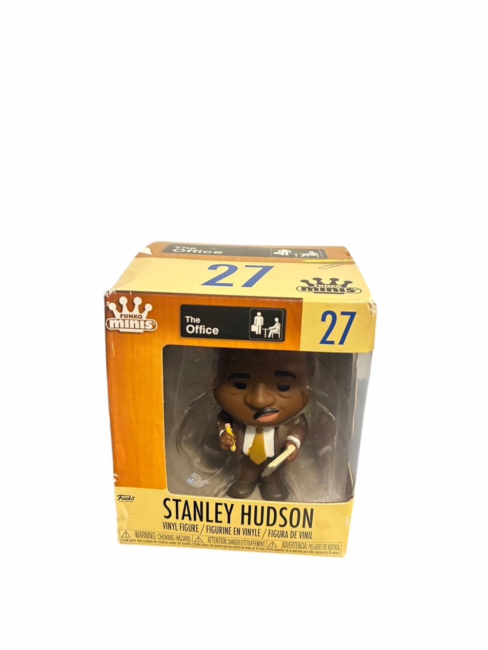 Stanley Hudson Vinyl Figure - Yellow & Brown